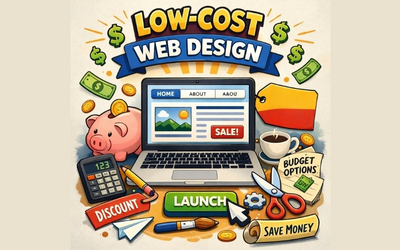 Low cost web design for startups and small businesses